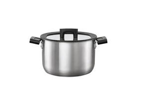 Fiskars Hard Face Steel Casserole 5 l/22 cm