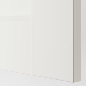 GRIMO Pair of sliding doors, white, 200x236 cm