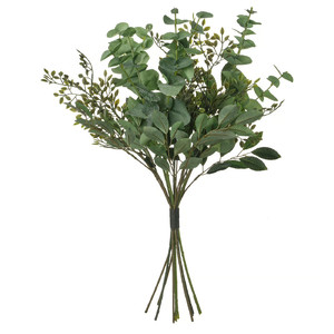 SMYCKA Artificial bouquet, in/outdoor eucalyptus/green, 60 cm