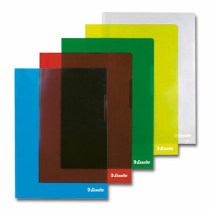 Esselte Quality Folder Crystal 25-pack, green