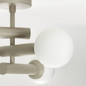 KRANBALK Ceiling lamp, beige