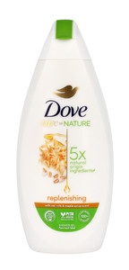Dove Care By Nature Shower Gel Replenishing - Oat Milk & Maple Syrup 92% Natural 400ml