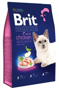 Brit Premium By Nature Cat Adult Chicken Dry Food 300g