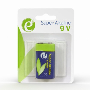 Gembird Alkaline 9 V 6LR61 Battery, blister