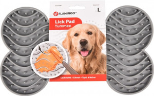 Flamingo Lick Pad Yummee L, grey