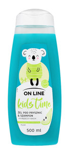 On Line Kids Time Hand & Body Wash Pear 3+ 93% Natural 500ml