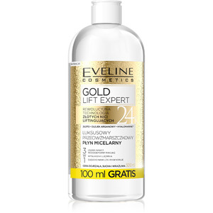 Eveline Gold Lift Expert Anti-Wrinkle Micellar Water 3in1 500ml
