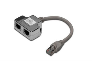CAT 5e, Class D, RJ45 Patch Cable Adapter, shielded