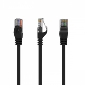 Gembird Patch Cord Cat.6 UTP 1m black