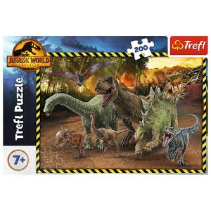 Trefl Children's Puzzle Jurassic World Dinosaurs 200pcs 7+