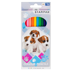Starpak Colour Pencils 12 Colours Cuties