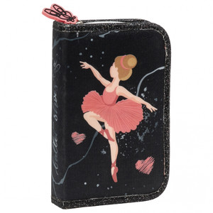 Pencil Case with School Accessories Ballerina