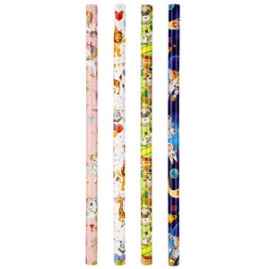Gift Wrapping Paper 70x200cm, 1pc, assorted patterns