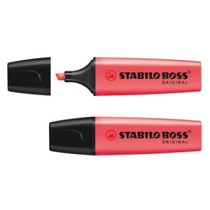 Stabilo Highlighter Boss Original Red