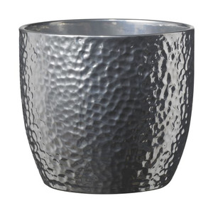 Plant Pot Boston 24 cm, silver