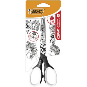 BIC Metal Scissors Comfort Decor 16cm