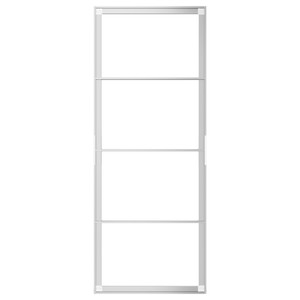 SKYTTA Sliding door frame, aluminium, 77x196 cm
