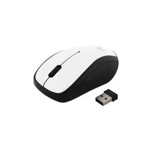 ART Wireless Optical Mouse AM-92C, white/black