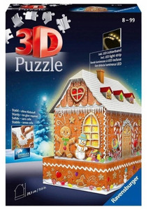 Ravensburger 3D Puzzle Christmas Gingerbread House 216pcs 8+