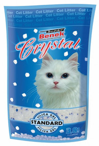 Benek Crystal Silica Gel Cat Litter 3.8L