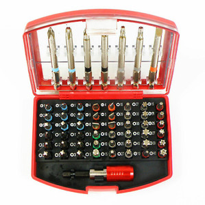 Silver Screwdriver Bit Set, 56pcs