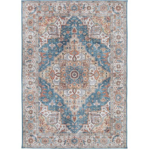 GoodHome Rug Dorsey 160 x 230 cm, blue