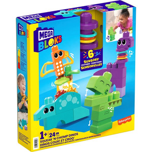 Mega Bloks Squeak 'n Chomp Dinos HKN43 12m+