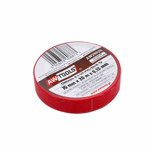 AwTools Insulating Tape 15mm x 20m, red
