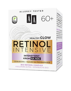 AA Retinol Intensive 60+ Intensive Night Cream Rebuilding Healthy Glow Vegan 50ml