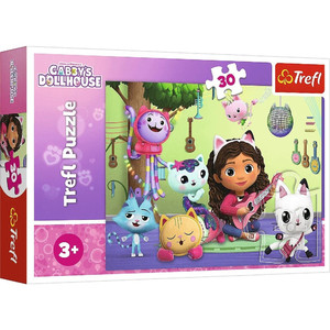 Trefl Children's Puzzle Gaby's Dollhouse 30pcs 3+