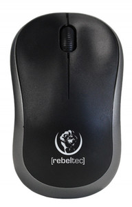 Rebeltec Optical Wireless Mouse Meteor, silver