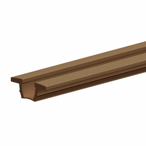 Valcomp Guide for Sliding Systems 2500 mm, brown