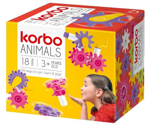 Korbo Creative Blocks Animals 18pcs 3+