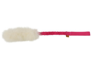 Dingo Wool Bungee Tug Dog Toy, pink