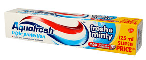 Aquafresh Toothpaste Fresh & Minty 125 ml
