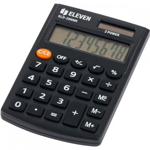 Eleven Pocket Calculator SLD200NR