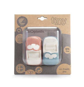 Dantoy BioPlastic Tiny FunCars Set of 2 Vehicles 6m+