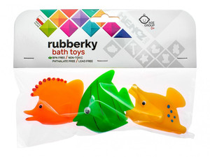 Hencz Bath Toy Fish, 3pcs, random models, 0+