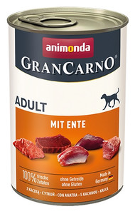 Animonda GranCarno Adult Duck Wet Dog Food 400g