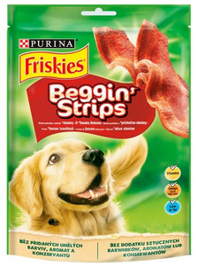 Friskies Beggin Strips Dog Treats 120g