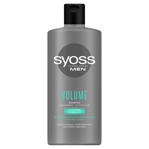 Schwarzkopf Syoss Men Shampoo for Normal to Thin Hair Volume 440ml