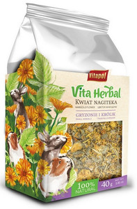 Vitapol Vita Herbal Marigold Flower for Rabbits & Rodents 40g