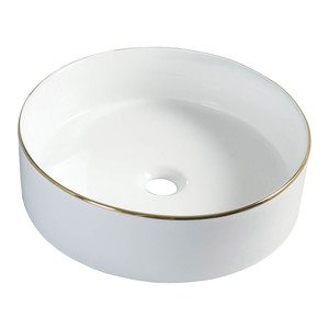 Sepio Countertop Wash Basin dia. 40 cm, gold