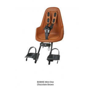 Bobike Bicycle Front Seat One Mini 9-15kg, chocolate brown