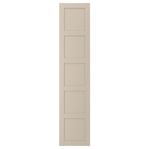 BERGSBO Door, beige, 50x229 cm