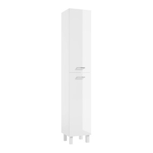 Deftrans Bathroom High Cabinet Sat 30 cm, white