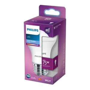 Philips LED Bulb A60 E27 1055 lm 6500 K