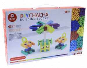 Yinerle Toys DIY Chacha Building Blocks 62pcs 3+