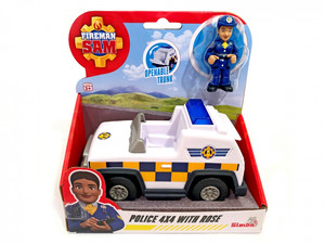 Simba Fireman Sam 4x4 Mini Police 4x4 with Rose 3+