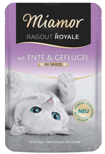 Miamor Ragout Royale Cat Food with Duck & Poultry in Sauce 100g